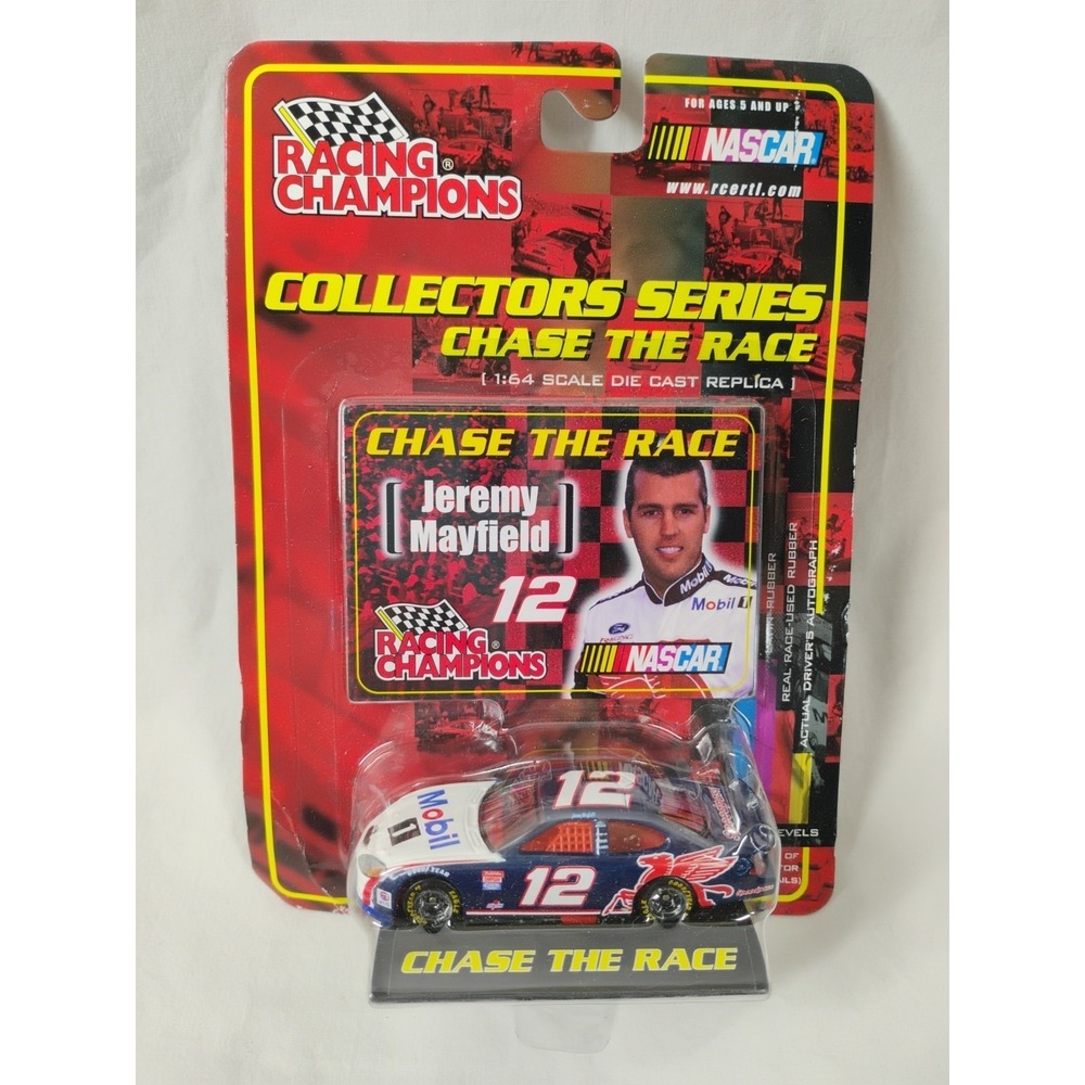 Racing Champions CHASE THE RACE #12‎ JEREMY MAYFIELD MOBILE 1:64 NASCAR 2001